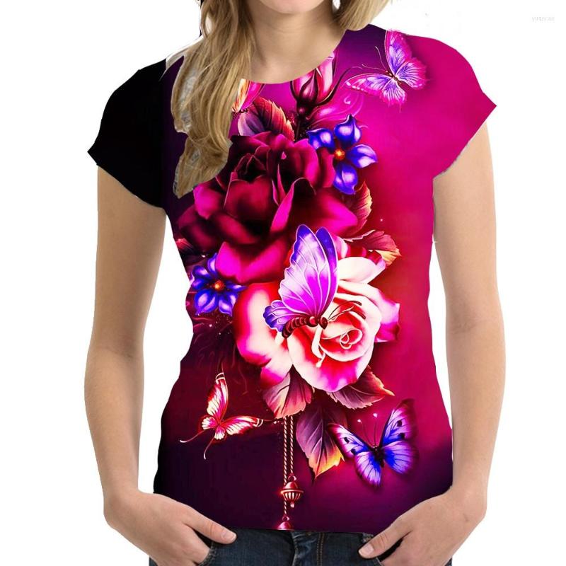 Women's T Shirts Women T-shirt O-neck Sexy Top Tees Fashion Funny Summer Female Soft Shirt Women's Dress Butterfly Print Lades Short, Txzh-20221023-54
Women's T Shirts Women T-shirt O-neck Sexy Top Tees Fashion Funny Summer Female Soft Shirt Women's Dress Butterfly Print Lades Short, Txzh-20221023-54