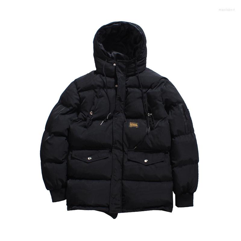 Men's Down Winter Thick Brand Cotton-padded Clothes Mid-length Dovetail Wind-Resistant Warm, Black
Men's Down Winter Thick Brand Cotton-padded Clothes Mid-length Dovetail Wind-Resistant Warm, Black