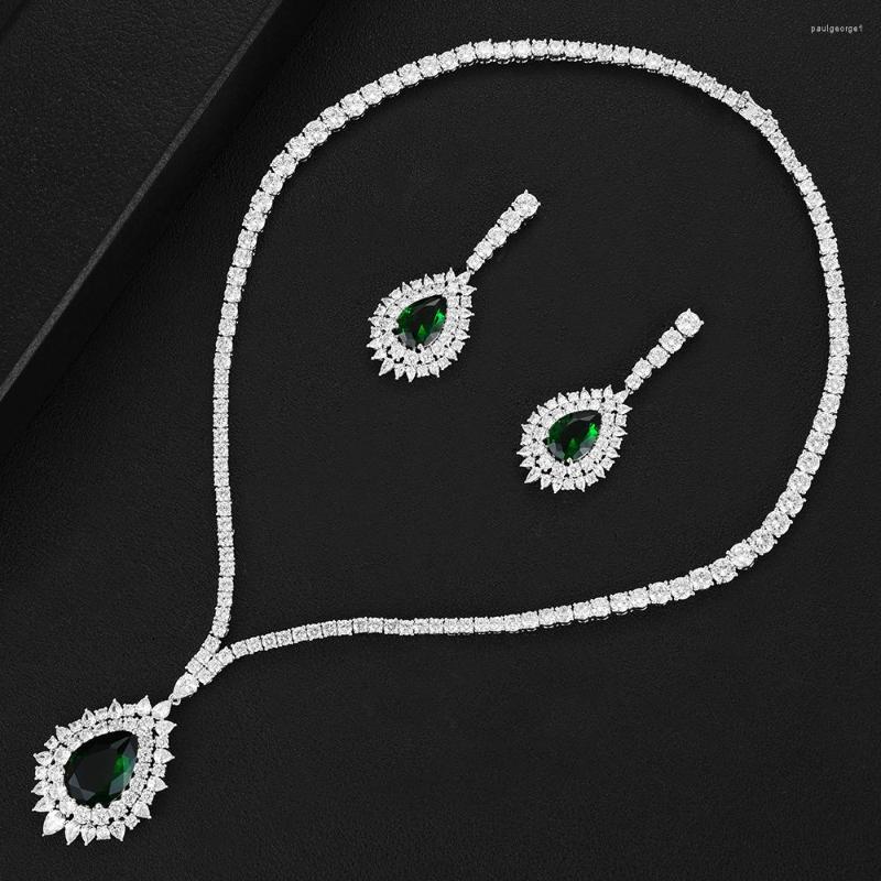Necklace Earrings Set GODKI Trendy Luxury 2PCS Lariat Statement Jewelry For Women Wedding Full Cubic Zircon Dubai Bridal 2023, Picture shown
Necklace Earrings Set GODKI Trendy Luxury 2PCS Lariat Statement Jewelry For Women Wedding Full Cubic Zircon Dubai Bridal 2023, Picture shown