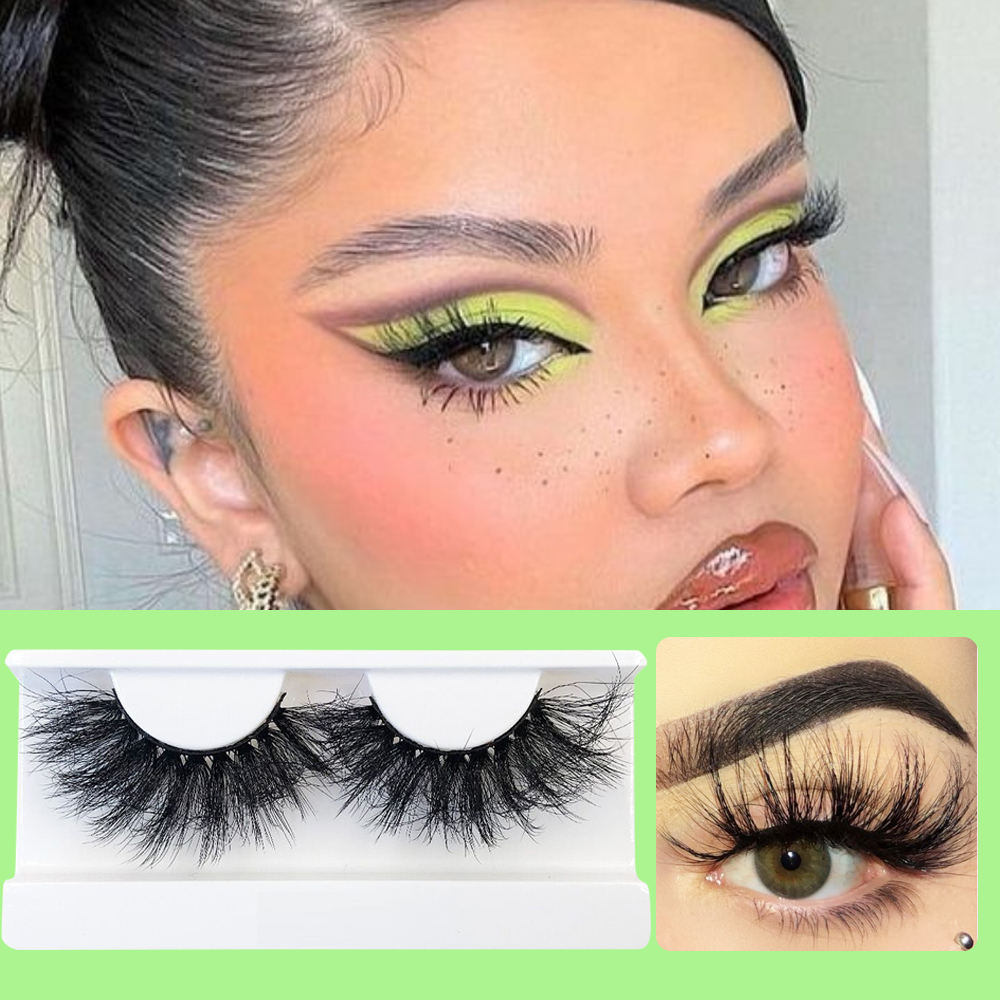 3D 22-25mm Messy Handmade Mink Lashes With Tray 5D Dramatic Thick Fluffy False Eyelashes Extension Manga Lash Packaging Makeup
3D 22-25mm Messy Handmade Mink Lashes With Tray 5D Dramatic Thick Fluffy False Eyelashes Extension Manga Lash Packaging Makeup