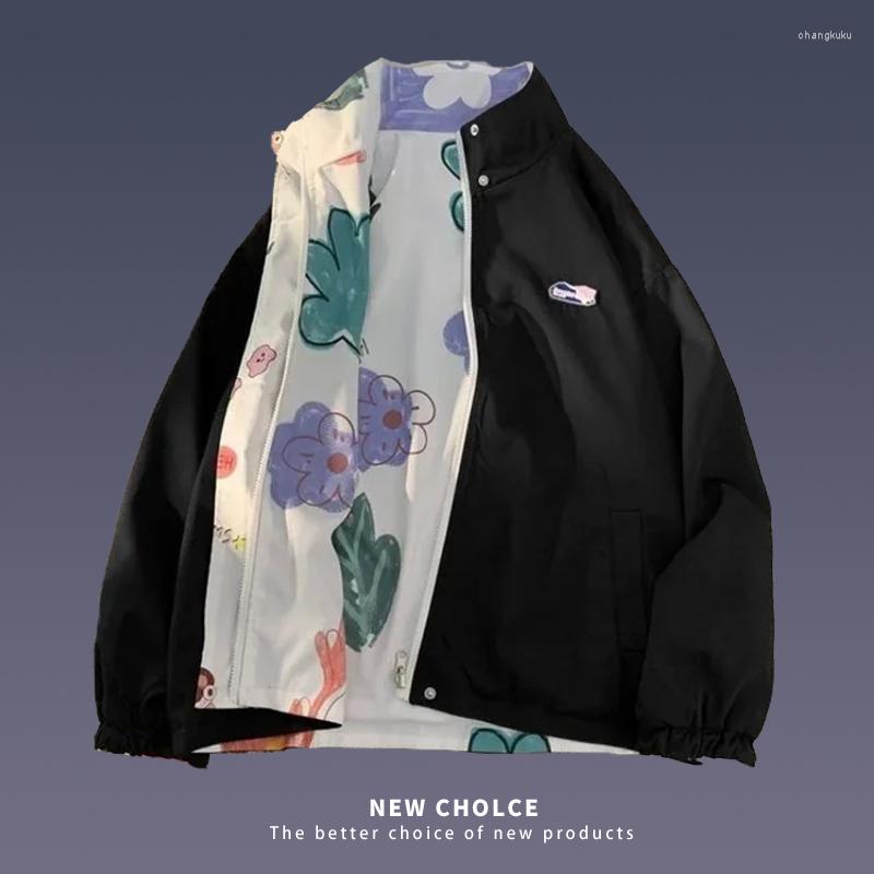 Men's Jackets Fashion Men Jacket With Graffiti Coat On Both Sides Ins Versatile And Handsome Hong Kong Style Loose Top Unisex Spring Autumn, Black
Men's Jackets Fashion Men Jacket With Graffiti Coat On Both Sides Ins Versatile And Handsome Hong Kong Style Loose Top Unisex Spring Autumn, Black