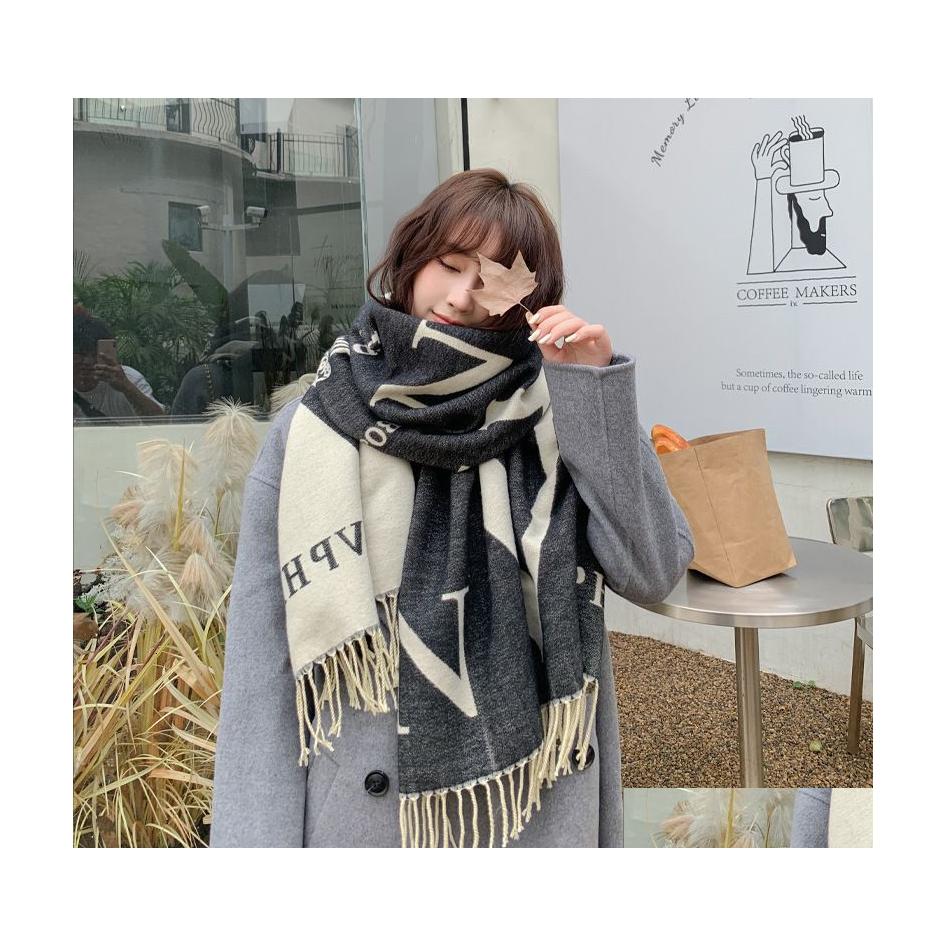 Scarves Clasic Deign Cahmere Warm Scarf Men And Women Winter Large Monogrammed Shawl 211230 Drop Delivery Fashion Accessories Hats Gl Dhpiy
Scarves Clasic Deign Cahmere Warm Scarf Men And Women Winter Large Monogrammed Shawl 211230 Drop Delivery Fashion Accessories Hats Gl Dhpiy