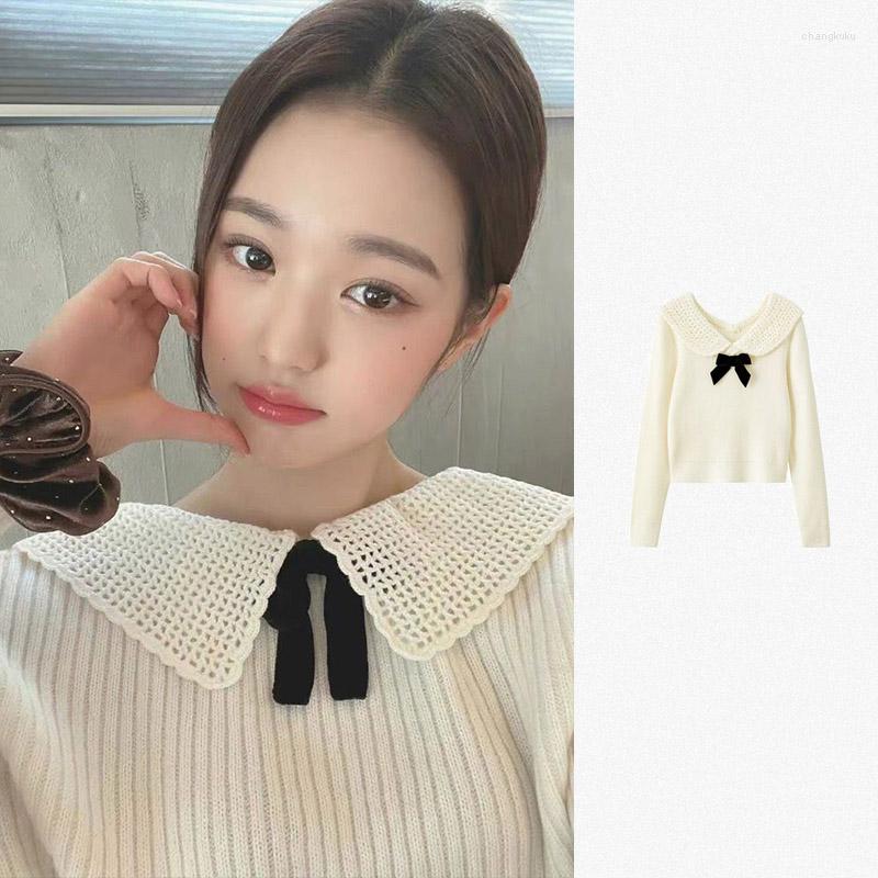 Women' Sweaters 2023 Kpop IVE Jang Won Young Sexy White Long Sleeve Sweet Knitted Swetaers Women Autumn Streetwear Fashion Pullover
Women' Sweaters 2023 Kpop IVE Jang Won Young Sexy White Long Sleeve Sweet Knitted Swetaers Women Autumn Streetwear Fashion Pullover