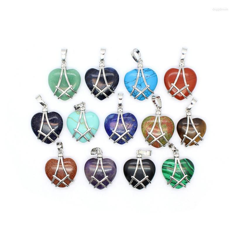 Pendant Necklaces Wire Wrap Natural Crystal For Women Necklace Jewelry Lovely Heart Shape Stone Charms Amehtysts Opal Pink Quartz Pendants
Pendant Necklaces Wire Wrap Natural Crystal For Women Necklace Jewelry Lovely Heart Shape Stone Charms Amehtysts Opal Pink Quartz Pendants