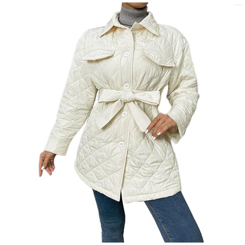 Women's Trench Coats Womens Autumn Winter Solid Color Long Breasted Lapel Loose Belt Warm Jacket Coat, White
Women's Trench Coats Womens Autumn Winter Solid Color Long Breasted Lapel Loose Belt Warm Jacket Coat, White