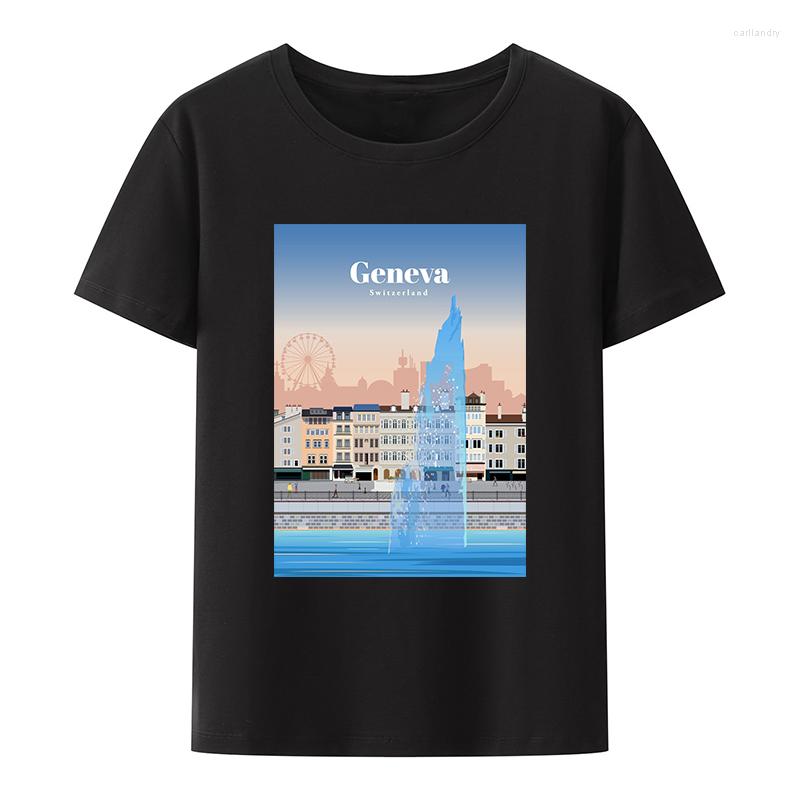 Men' T Shirts Geneva Switzerlan Tourism Commemoration Cotton T-shirt Anime Style Graphic Tshirts Comfortable Short-sleev Y2k Tops Novelty, 0610461
Men' T Shirts Geneva Switzerlan Tourism Commemoration Cotton T-shirt Anime Style Graphic Tshirts Comfortable Short-sleev Y2k Tops Novelty, 0610461