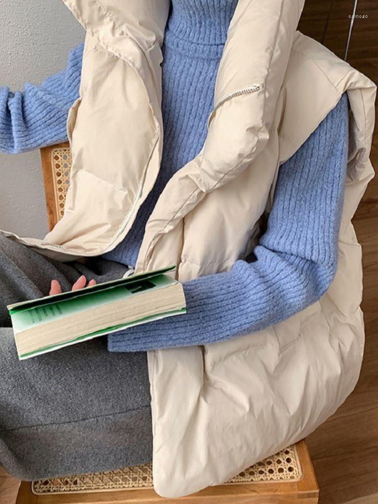 Women's Vests 2023 Women Sleeveless Jacket Puffer Vest Ladies Winter Warm Waistcoats Female Solid Stand Collar Coat Loose Outwear, Beige
Women's Vests 2023 Women Sleeveless Jacket Puffer Vest Ladies Winter Warm Waistcoats Female Solid Stand Collar Coat Loose Outwear, Beige
