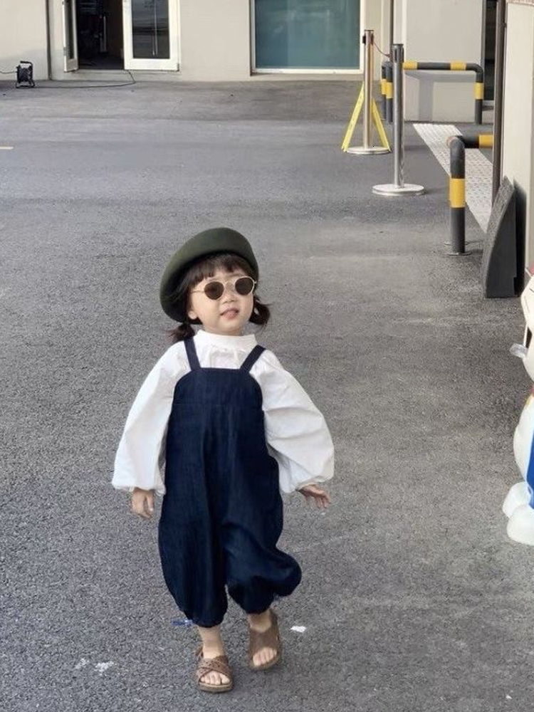 Overalls Spring Denim Suspenders Baby Loose Western-style Pants Clothing Baby Girl Clothes Clothing For Girls tops 230414, White shirt
Overalls Spring Denim Suspenders Baby Loose Western-style Pants Clothing Baby Girl Clothes Clothing For Girls tops 230414, White shirt