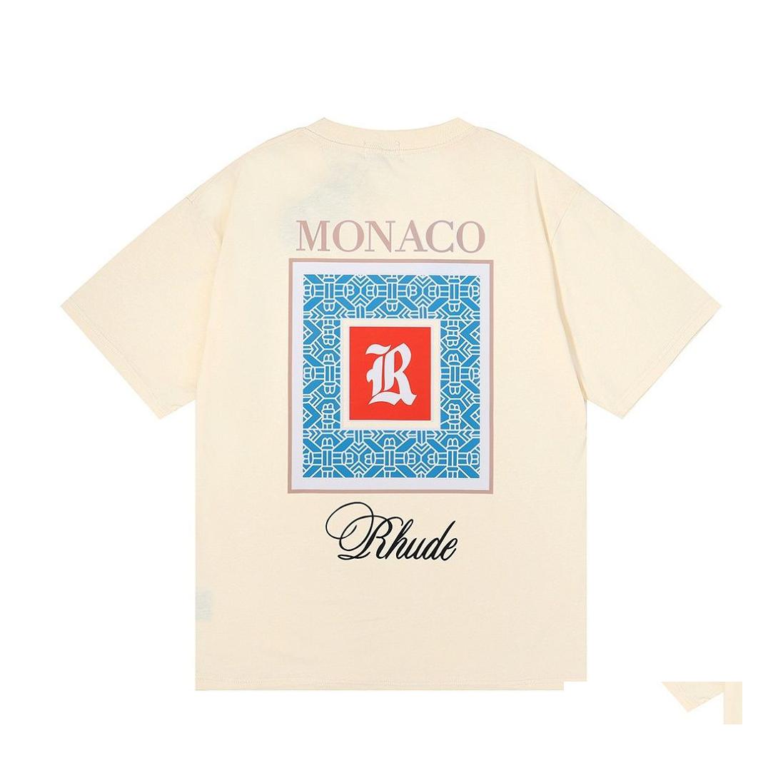 Men'S T-Shirts 23Ss Rhude Mens T Shirt High Quality Tess Designer Casual Fashion Short Sleeve Europe America Men Women Round Neck Ts Dhcpi, Silver
Men'S T-Shirts 23Ss Rhude Mens T Shirt High Quality Tess Designer Casual Fashion Short Sleeve Europe America Men Women Round Neck Ts Dhcpi, Silver