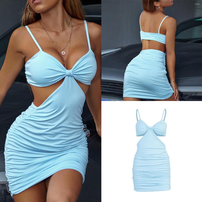 Casual Dresses Sexy V Neck Backless Halter Dress Stretch Thin Pleated Short Fashion Temperament, Blue
Casual Dresses Sexy V Neck Backless Halter Dress Stretch Thin Pleated Short Fashion Temperament, Blue