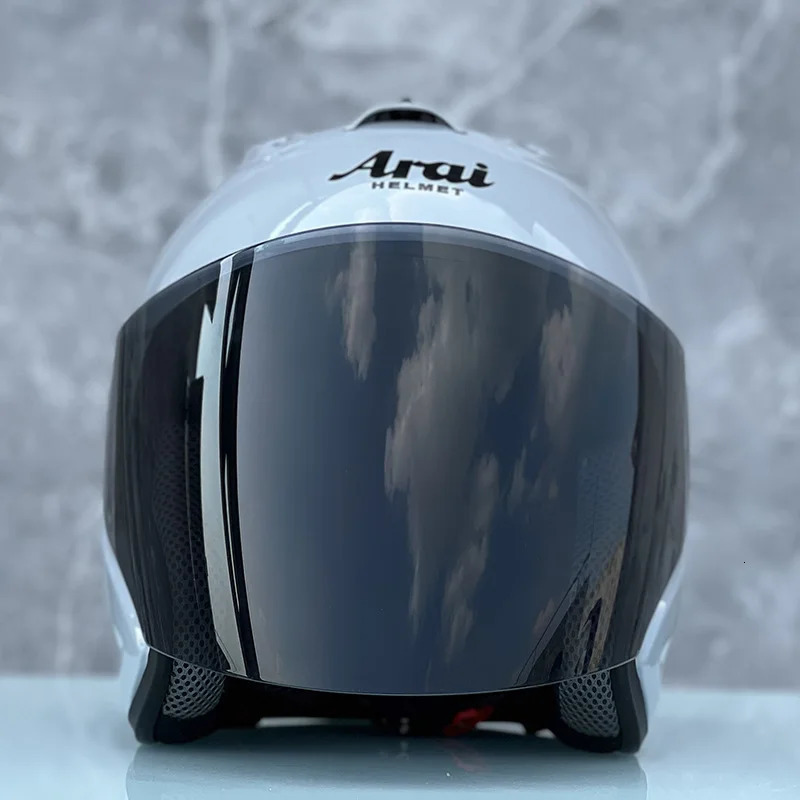 Cycling Helmets Open Face Motorcycle helmet 34 Ram4 GREY Riding Motocross Racing Motobike Helmet Casco De Motocicleta 231113
