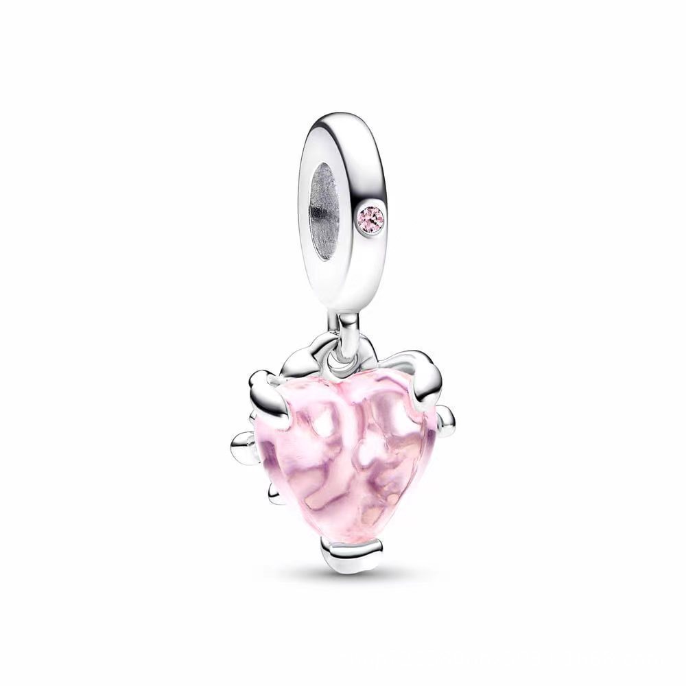 925 Sterling Silver Charm Mother's Day Love Piggy Pig And Pumpkin Caddy Pearl Suitable For DIY Women's Jewelry Fashion Accessories