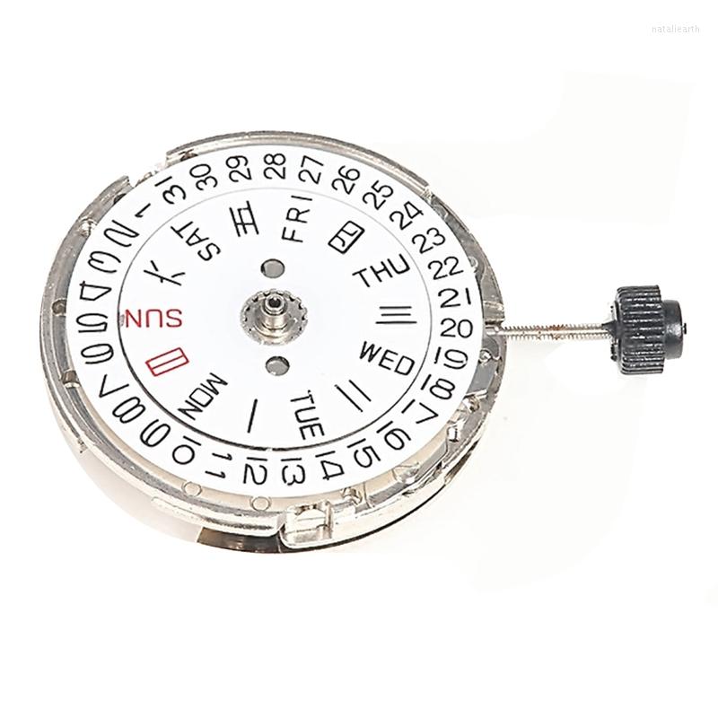 Watch Repair Kits Double Calendar Crown At 3 Mechanical Movement For MIYOTA 8205 Parts (Silver)
Watch Repair Kits Double Calendar Crown At 3 Mechanical Movement For MIYOTA 8205 Parts (Silver)