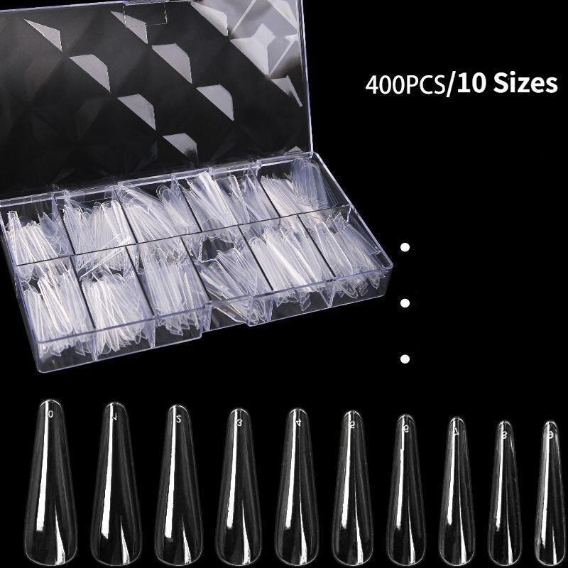 False Nails CHUNSHU 400pcs/Lot Dual Forms Fake Nail Tips French Natural Transparent Full Cover False Nail Capsule UV Gel X Nail Patch 230413, Black
False Nails CHUNSHU 400pcs/Lot Dual Forms Fake Nail Tips French Natural Transparent Full Cover False Nail Capsule UV Gel X Nail Patch 230413, Black