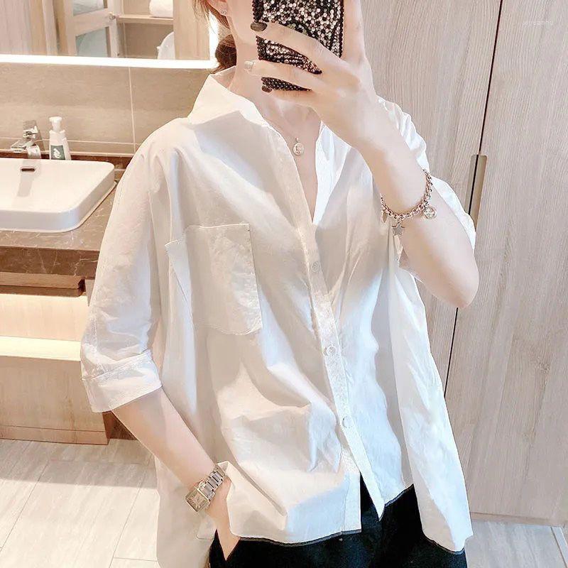 Women' Blouses 2023 Fashion Versatile Loose Thin Quarter Sleeve Button Shirt Vintage Solid Sun Protection Short Women, Green
Women' Blouses 2023 Fashion Versatile Loose Thin Quarter Sleeve Button Shirt Vintage Solid Sun Protection Short Women, Green