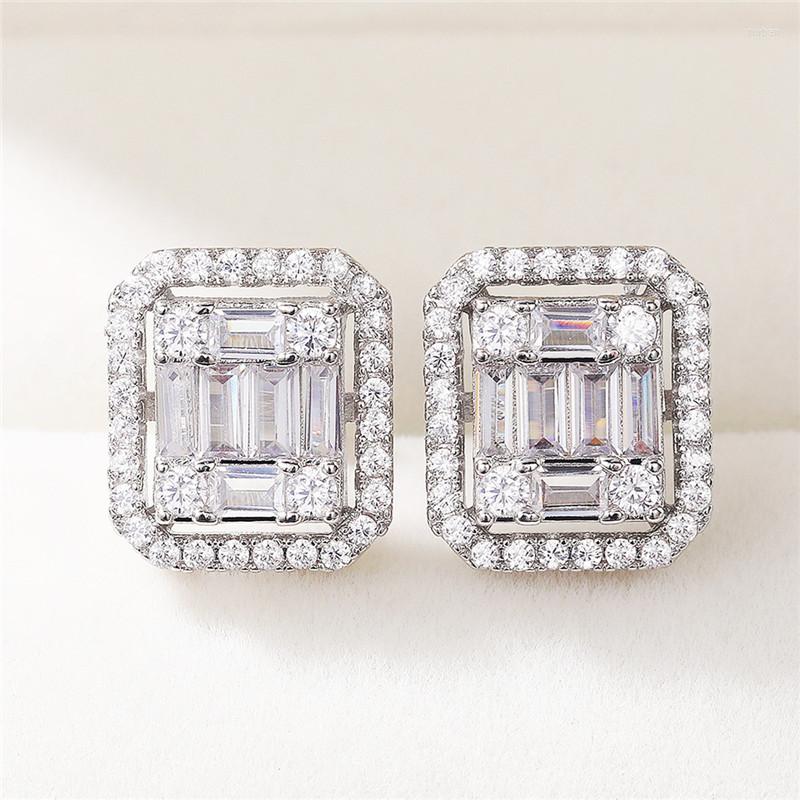 Stud Earrings Geometric Square Shaped Series CZ For Women Ear Piercing Luxury Fashion Wedding Trend Jewelry
Stud Earrings Geometric Square Shaped Series CZ For Women Ear Piercing Luxury Fashion Wedding Trend Jewelry