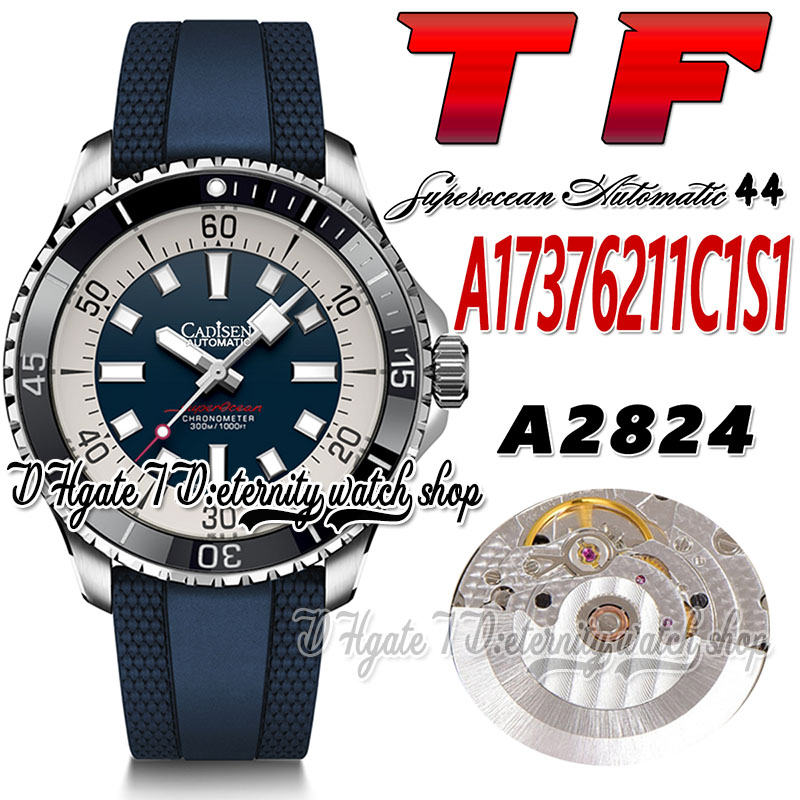 TF Superocean 44 ETA A2824 Automatic Mens Watch A17376211C1S1 Ceramic Bezel Blue White Dial Stick Markers Steel Case Rubber Strap Super Edition eternity Watches, Watch waterproof production cost
TF Superocean 44 ETA A2824 Automatic Mens Watch A17376211C1S1 Ceramic Bezel Blue White Dial Stick Markers Steel Case Rubber Strap Super Edition eternity Watches, Watch waterproof production cost