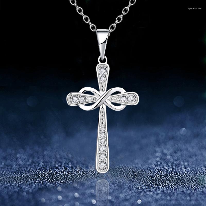 Chains 2023 Jewelry Eternal Unlimited Love 8 Cross Necklace Female Clavicle Chain Accessories Wholesale
Chains 2023 Jewelry Eternal Unlimited Love 8 Cross Necklace Female Clavicle Chain Accessories Wholesale