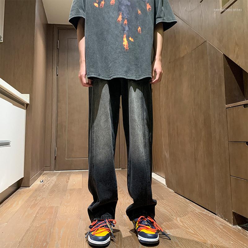 Men's Jeans Male Brand Men's Korean Version Student Casual Pants High Street Straight Loose Wide Leg Baggy 2023 Z43, Black
Men's Jeans Male Brand Men's Korean Version Student Casual Pants High Street Straight Loose Wide Leg Baggy 2023 Z43, Black