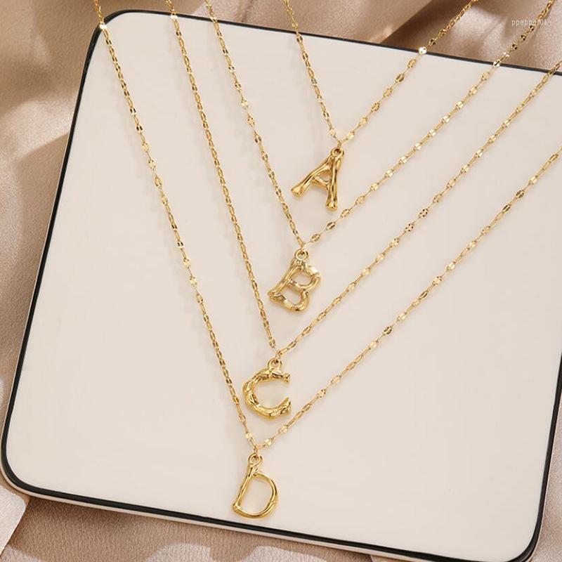 Pendant Necklaces Minimalist Initial A-Z Letter Necklace For Women Alphabet Stainless Steel Choker Chain Jewelry Birthday Gift Wholesale
Pendant Necklaces Minimalist Initial A-Z Letter Necklace For Women Alphabet Stainless Steel Choker Chain Jewelry Birthday Gift Wholesale