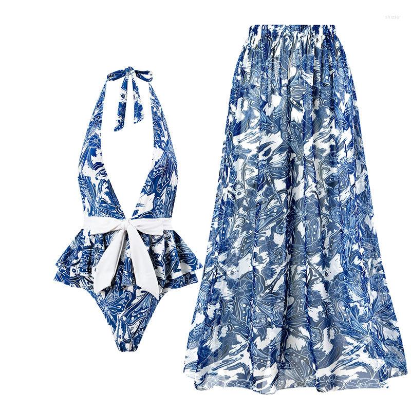 Women' Swimwear Luxury Elegant Dragonfly Print Bikini Sets Swimsuit & Skirt One Piece Female Cover Up Brazilian Bathing Suit, Qjyy111b20 
Women' Swimwear Luxury Elegant Dragonfly Print Bikini Sets Swimsuit & Skirt One Piece Female Cover Up Brazilian Bathing Suit, Qjyy111b20