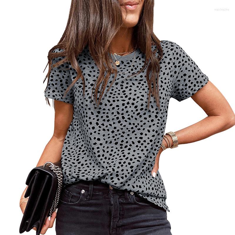 Women' Blouses Vintage Female Clothing Casual Tops Summer Round Neck Short Sleeve Blouse Fashion Irregular Polka Dot Printed Shirt Blusas, Apricot
Women' Blouses Vintage Female Clothing Casual Tops Summer Round Neck Short Sleeve Blouse Fashion Irregular Polka Dot Printed Shirt Blusas, Apricot