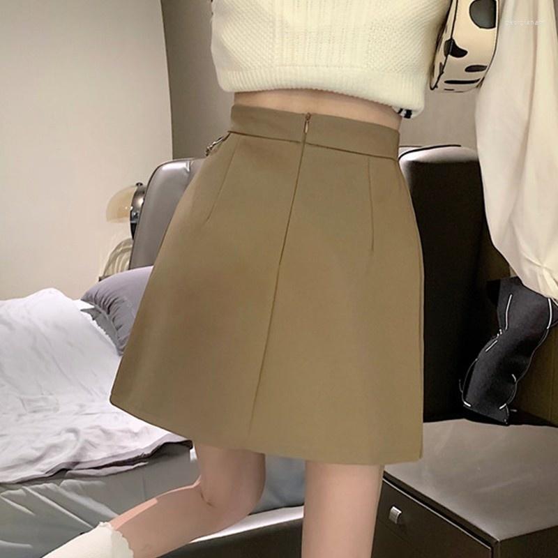 Skirts 2023 High Waist Mini Women Korean Style Streetwear All-match Solid Color Ladies A-line Short Pleated Skirt, Black
Skirts 2023 High Waist Mini Women Korean Style Streetwear All-match Solid Color Ladies A-line Short Pleated Skirt, Black