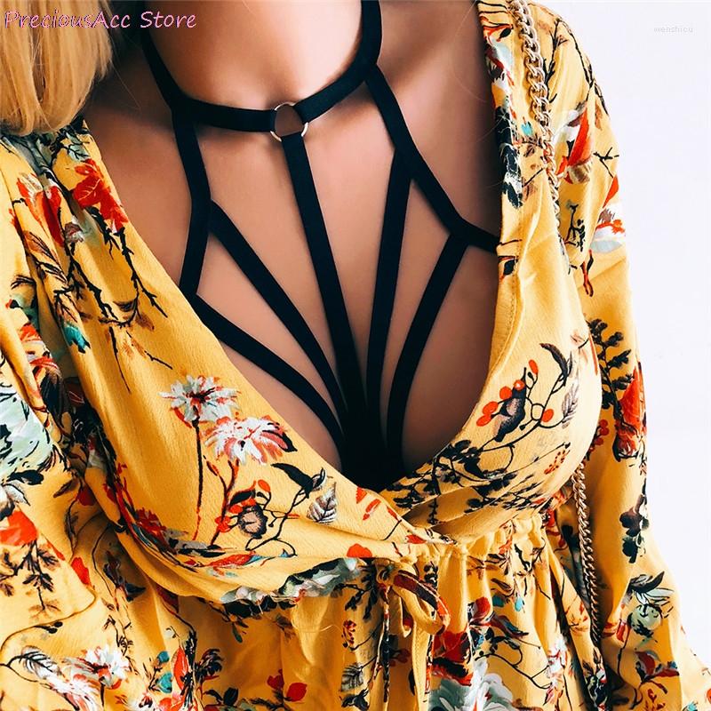 Garters Sexy Goth Lingerie Elastic Alluring Bustier Bandage Cage Bra Cupless Body Belt Crop Tops 2023, Black
Garters Sexy Goth Lingerie Elastic Alluring Bustier Bandage Cage Bra Cupless Body Belt Crop Tops 2023, Black