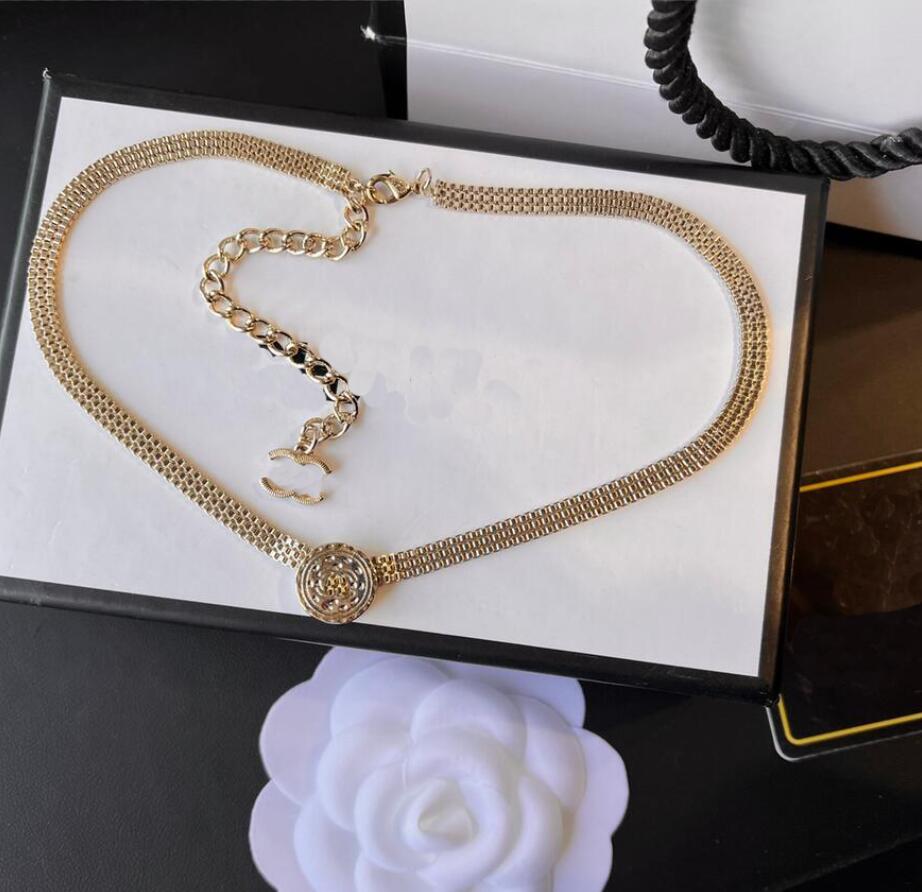 High End 18K Gold Plating Pendant Necklaces Famous Designer Brand Double Letter Rope Chain Long Tassel Necklace Women Wedding Valentine's Day Jewelry Accessories
High End 18K Gold Plating Pendant Necklaces Famous Designer Brand Double Letter Rope Chain Long Tassel Necklace Women Wedding Valentine's Day Jewelry Accessories