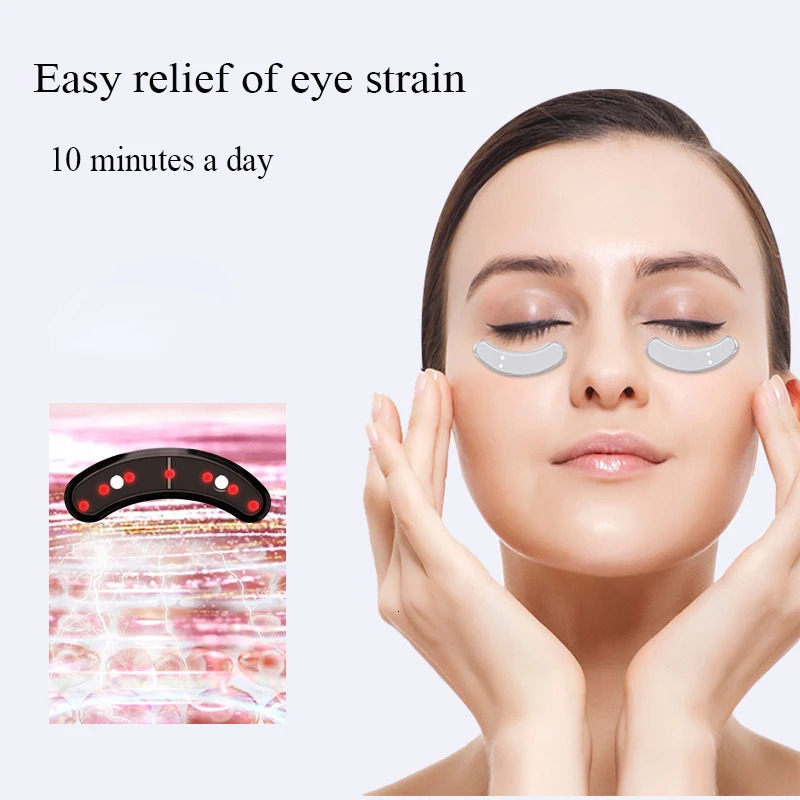 Eye Massager EMS Electric Compress Anti Aging Anti Wrinkle Removes Dark Circles and Fine Lines Protection Beauty Device 231115