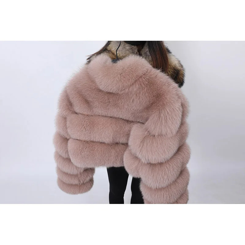 Women's Fur Faux MAOMAOKONG 2023 Trend Real Coat Natural Winter Coats Short Jackets Female Clothing Vests Fashion 231114