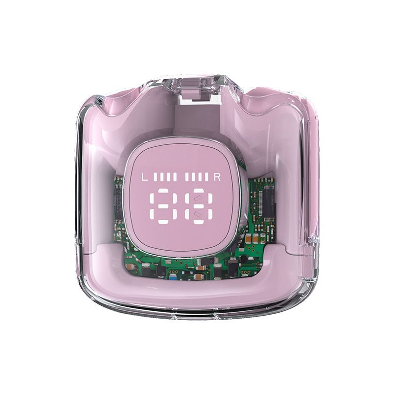 In-ear Earphone TWS Bluetooth headphone TM60 Model Wireless Earphone Mirror screen LED display Two Earbuds with built-in Microphone high Quality Headp