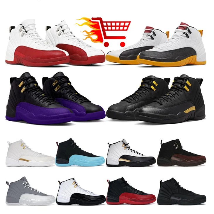 Jumpman 12 Men Basketball Shoes Retro Jordens 12s Stealth UNC Blue Black Taxi Hyper Royal Playoffs Royalty Game Utility Twist Royal Trainers Sports Sneakers, 28
Jumpman 12 Men Basketball Shoes Retro Jordens 12s Stealth UNC Blue Black Taxi Hyper Royal Playoffs Royalty Game Utility Twist Royal Trainers Sports Sneakers, 28
