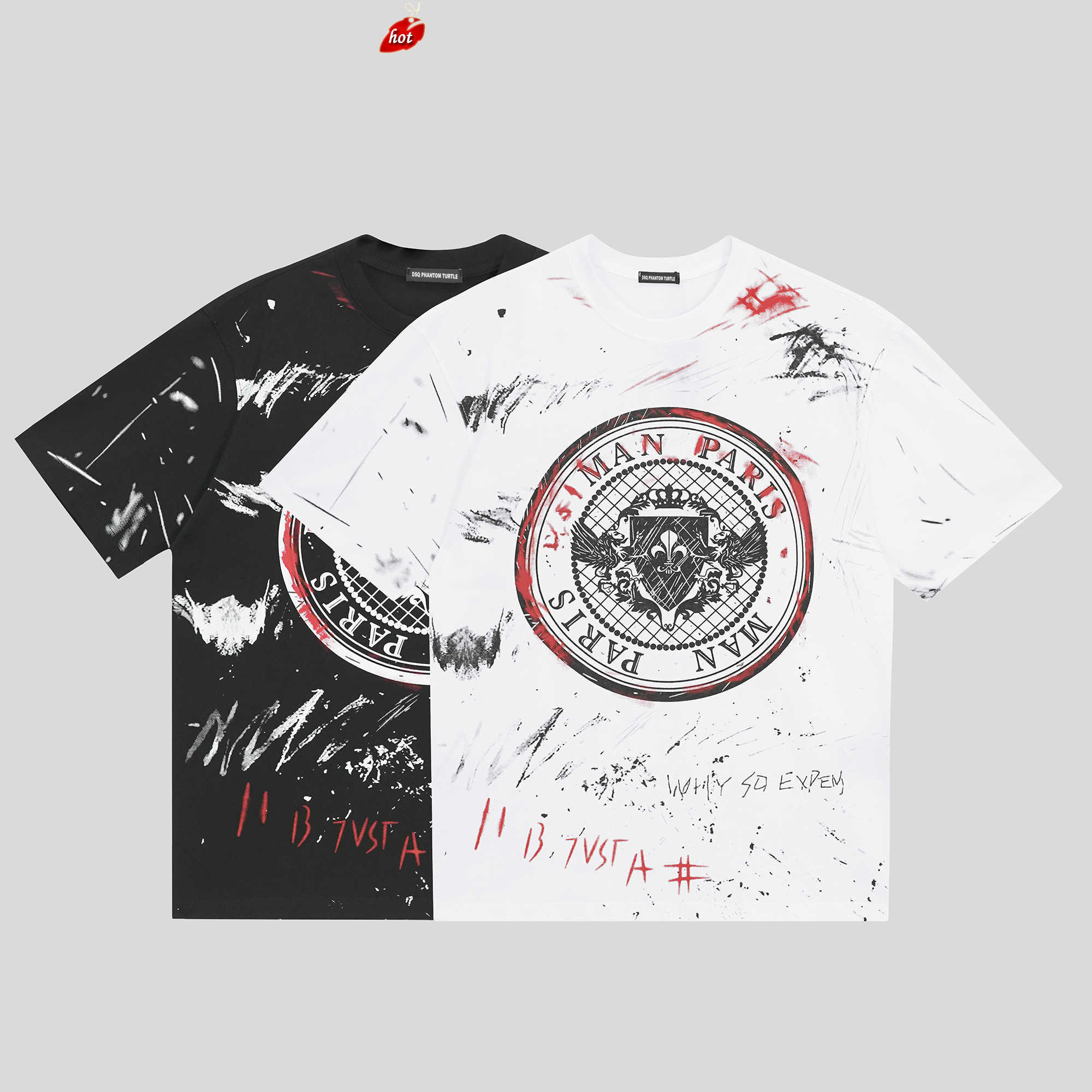 Mens Designer T shirt Italian Milan Fashion Print T-shirt Summer Black White T-shirt Hip Hop Streetwear 100% Cotton Tops¡bAlMaIn¡Plus size 0574 F17I
Mens Designer T shirt Italian Milan Fashion Print T-shirt Summer Black White T-shirt Hip Hop Streetwear 100% Cotton Tops¡bAlMaIn¡Plus size 0574 F17I