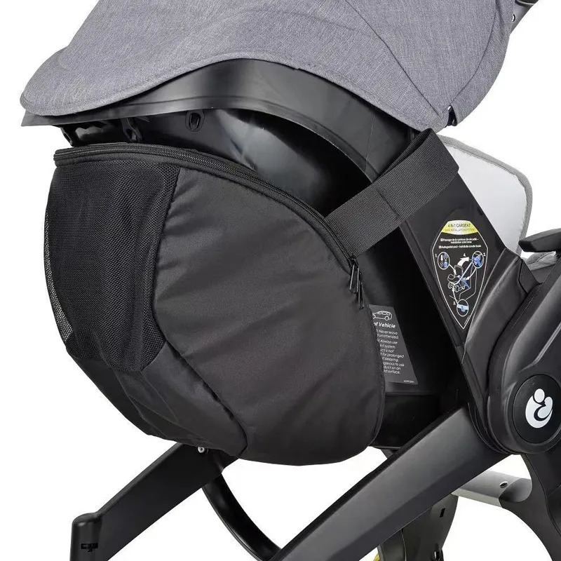 Stroller Parts Accessories mommy storage bag for doona accessories portable diaper compatible with stroller black waterproof 231115