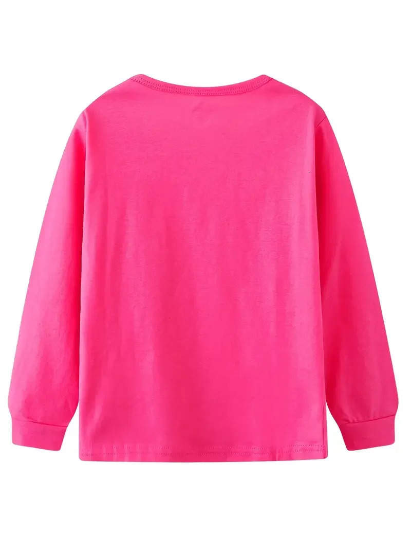 Pajamas Girls Christmas Print Long Sleeve Pajama Set For Winter 231115