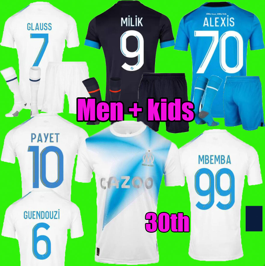 22 23 maillot ALEXIS soccer jerseys 30 Year Anniversary Special 2022 2023 MarseilleS CUISANCE GUENDOUZI PAYET CLAUSS football shirts men kids VERETOUT Under OUNAHI, Brown
22 23 maillot ALEXIS soccer jerseys 30 Year Anniversary Special 2022 2023 MarseilleS CUISANCE GUENDOUZI PAYET CLAUSS football shirts men kids VERETOUT Under OUNAHI, Brown