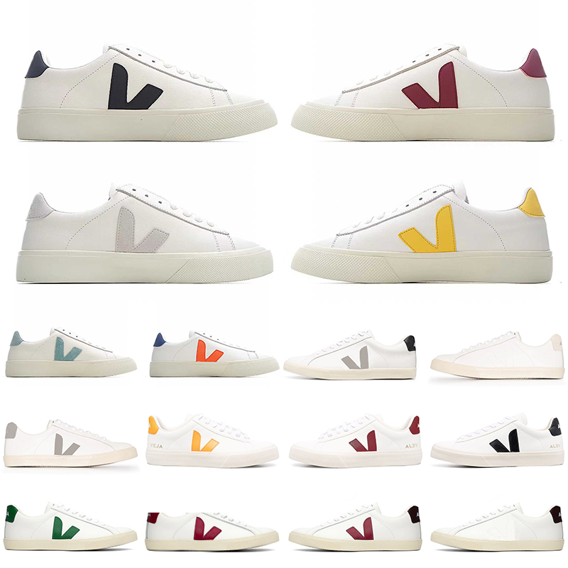 Luxury Designer Veja Casual Shoes Classic White Black Leather Trainers Famous Brands Couples Vegetarianism Style Original Campo Vejas Esplar mens Women Sneakers, B34
Luxury Designer Veja Casual Shoes Classic White Black Leather Trainers Famous Brands Couples Vegetarianism Style Original Campo Vejas Esplar mens Women Sneakers, B34