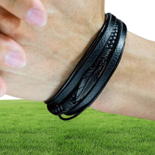 Designer bracelet luxury Designer Jewelry Mens Bracelets fashion men jewelry Multilayer Belt Circles leather bracelet weaving hand