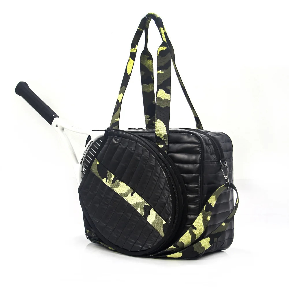 Tennis Bags Portable Tennis Bag Large Capacity Gym Fitness Male Female Tennis Bag Handbag Single Shoulder Badminton Bag Tennis Racket Sports 231114
