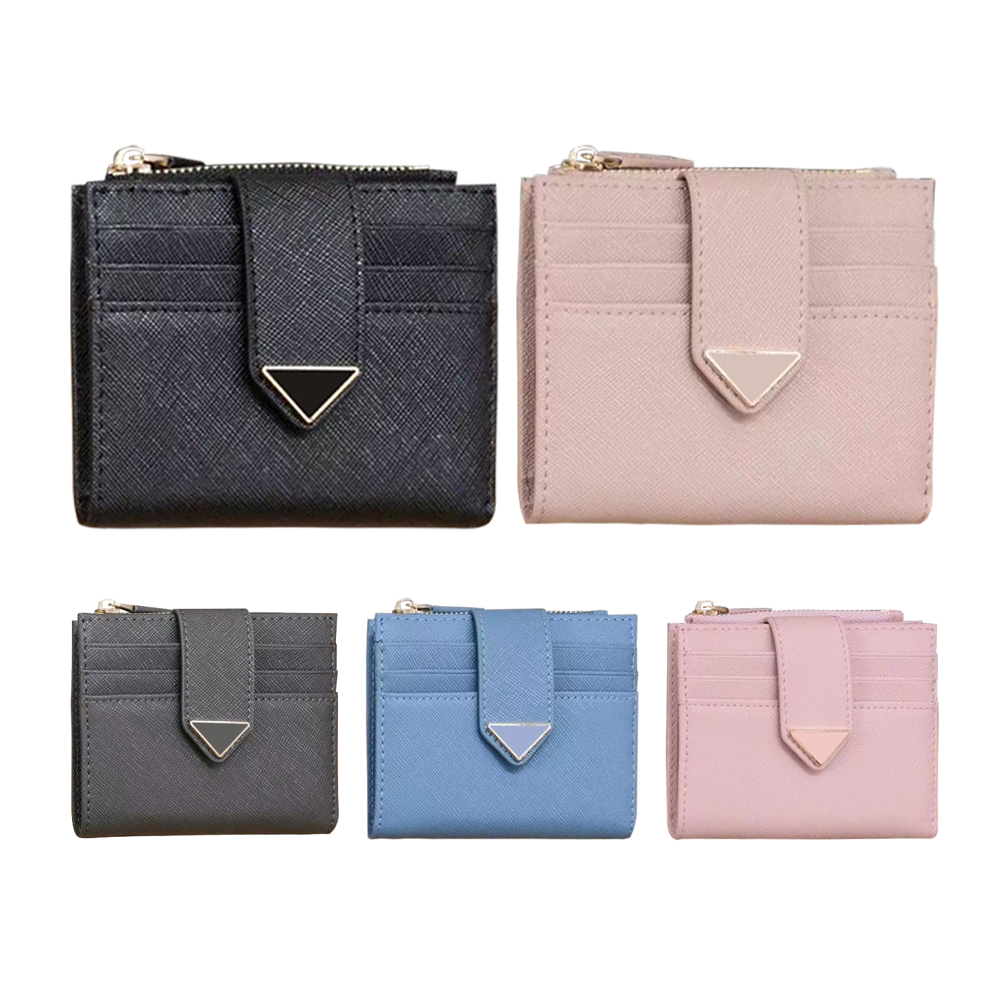 The New Saffiano Triangle Card Holders Womens Designer prad purses mens Genuine leather Luxury passport holder wallet key pouch keychain cardholder purse wallets, Red
The New Saffiano Triangle Card Holders Womens Designer prad purses mens Genuine leather Luxury passport holder wallet key pouch keychain cardholder purse wallets, Red