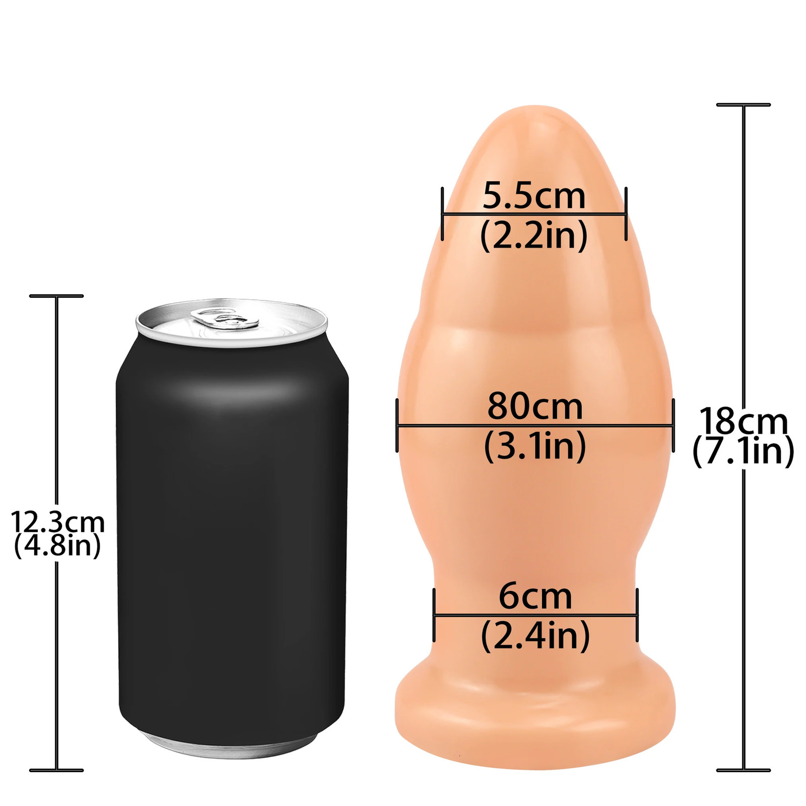 Anal Toys 8cm Huge Anal Sex Toys Big Butt Plug Dildo Gode Anus Dilator Buttplug Prostate Massager Masturbation for Men Women Adult Sexual 231115 - view 7
