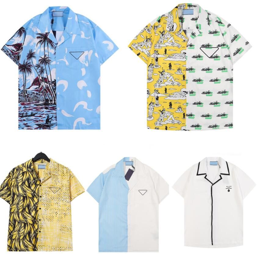 Mens Designer Shirts Summer Short Sleeve Casual Shirts Fashion Inverted Triangle Loose Polos Beach Style Breathable Tshirts Tees Top Clothing Multi Styles M-3XL, Q19
Mens Designer Shirts Summer Short Sleeve Casual Shirts Fashion Inverted Triangle Loose Polos Beach Style Breathable Tshirts Tees Top Clothing Multi Styles M-3XL, Q19