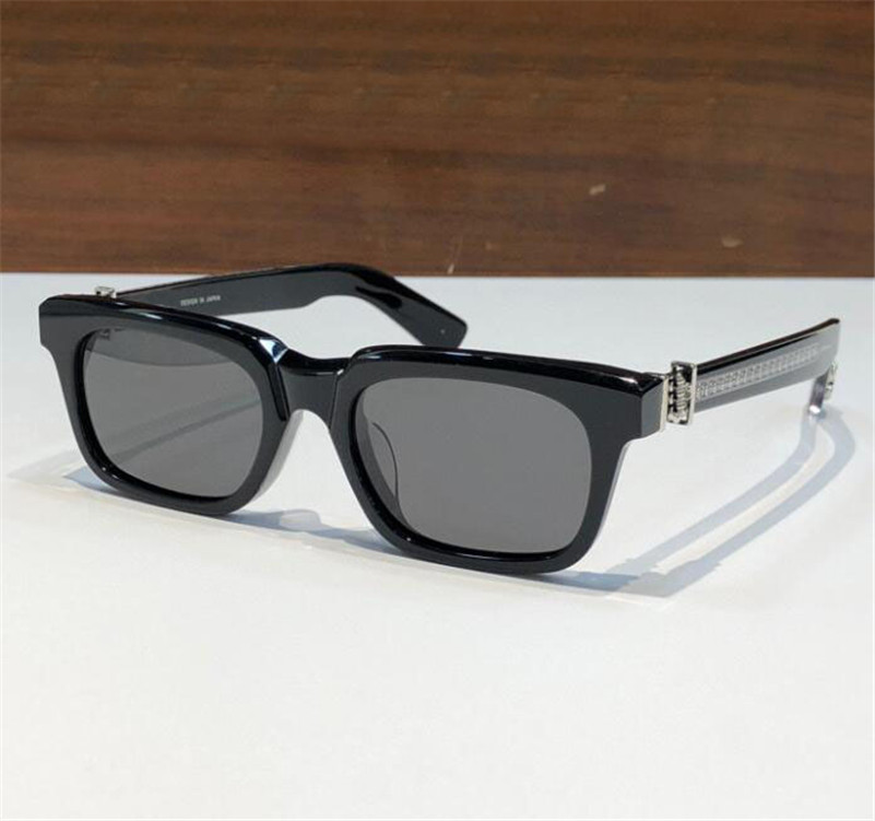 New fashion design square sunglasses SEE YOU IN TEA exquisite plank frame retro style versatile outdoor UV400 protection glasses