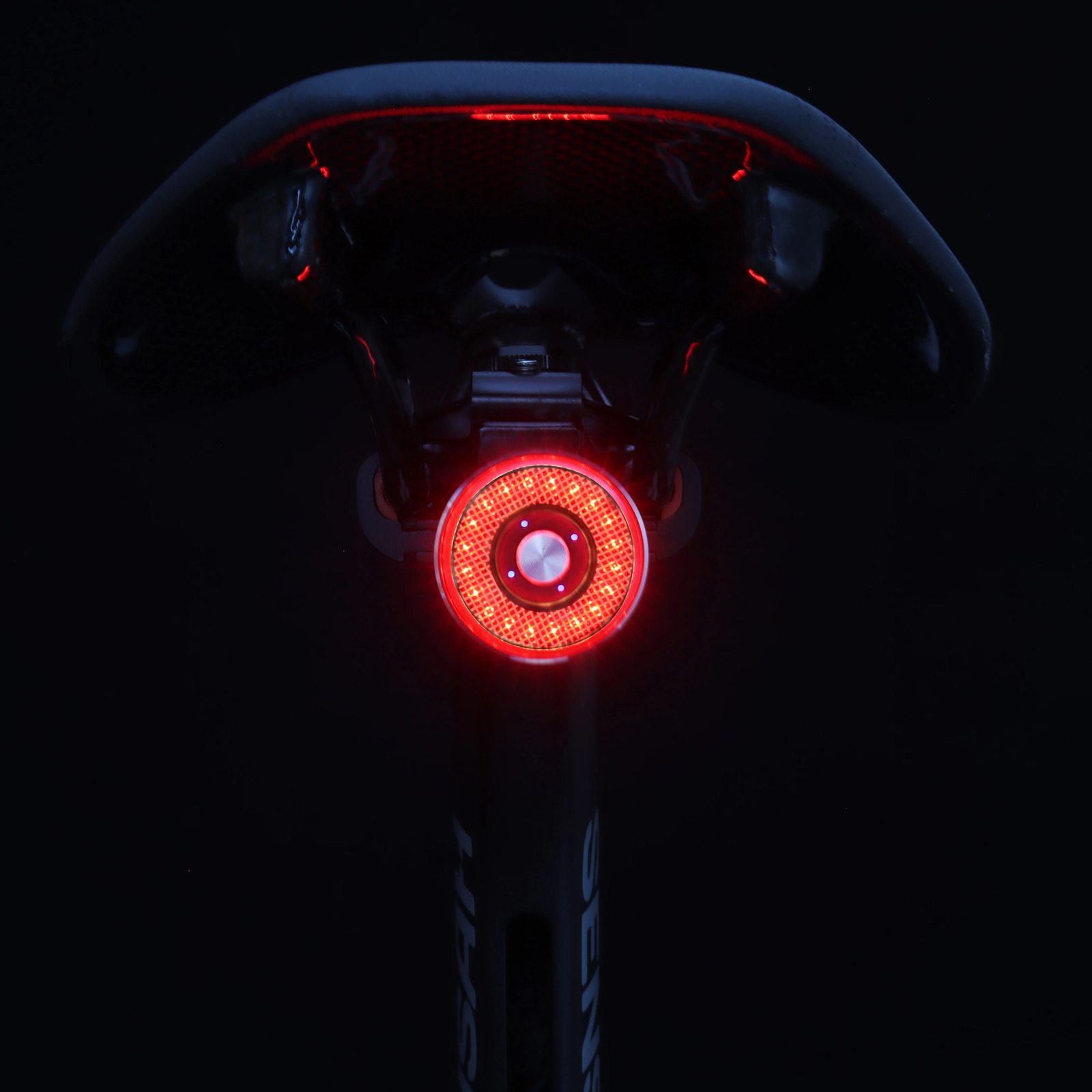 Bike Lights Bicycle Smart Auto Brake Sensing Light IPx6 Waterproof LED Charging Cycling Taillight Rear Accessories Q5 231115