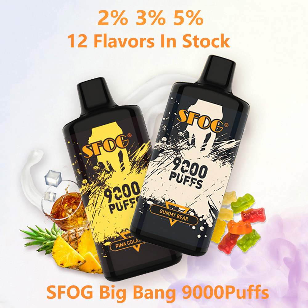 original puff 9000 disposable vape SFOG big bang 9000 puffs e cigarette prefilled 18ml pod mesh coil 5% 2% 12 flavors vape disposable puff 9k rechargeable vapes box vapor
original puff 9000 disposable vape SFOG big bang 9000 puffs e cigarette prefilled 18ml pod mesh coil 5% 2% 12 flavors vape disposable puff 9k rechargeable vapes box vapor