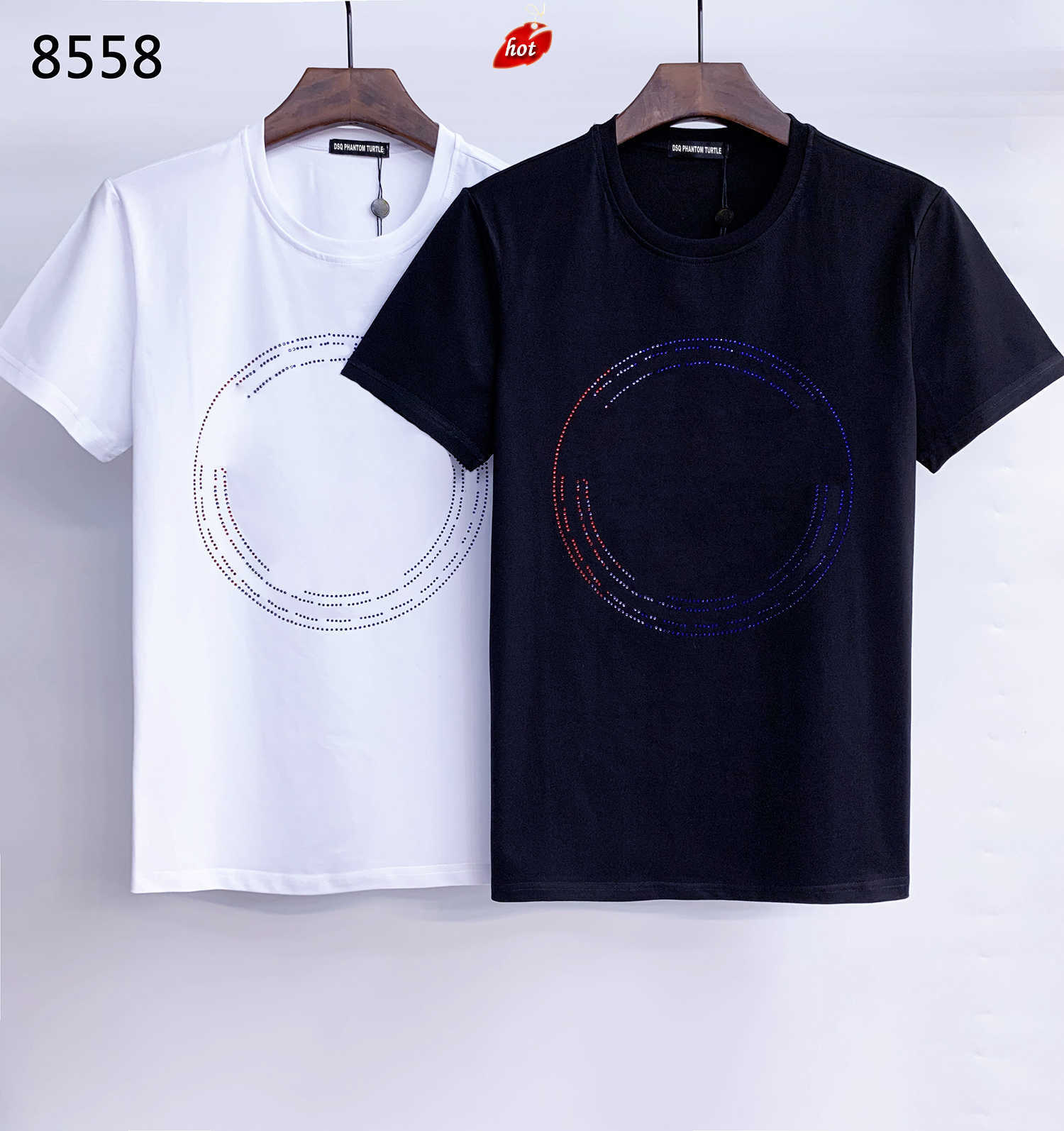 Mens TShirts 2023SS New Comfortable Breathable Paris fashion Tshirts Summer Tshirt Male 100 Cotton Hip Hop Streetwear Tops Black W dsquare 2 d2 dsqs dsq2s 3X9D, White
Mens TShirts 2023SS New Comfortable Breathable Paris fashion Tshirts Summer Tshirt Male 100 Cotton Hip Hop Streetwear Tops Black W dsquare 2 d2 dsqs dsq2s 3X9D, White