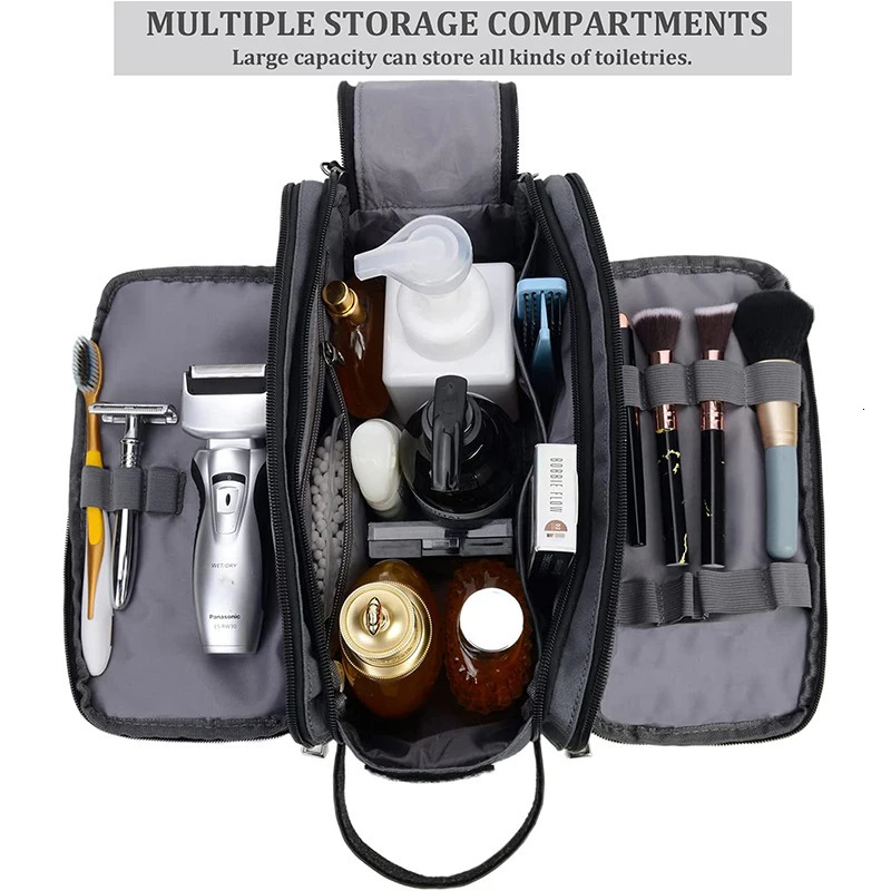Cosmetic Bags Cases Travel Organizer Business Toiletry Bag Waterproof Shaving Dopp Kit for Men Women Shower Bathroom Makeup Organizer Handbag 231115