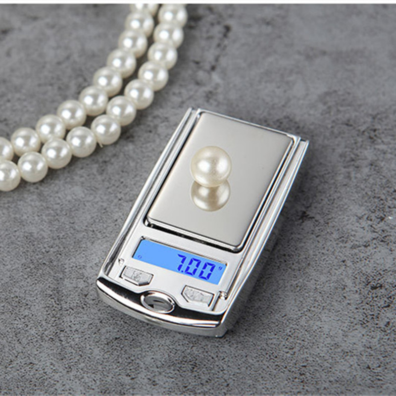 Portable Mini Digital Pocket Scales Car Key 200g 100g 0.01g for Gold Sterling Jewelry Gram Balance Weight Electronic Precision Scales with Retail Pack - view 3