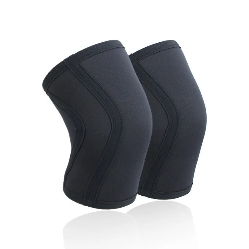 Elbow Knee Pads 1 Pair Squat 7mm Knee Sleeves Pad Support Men Women Gym Sports Compression Neoprene Knee Protector For CrossFit Weightlifting 231114